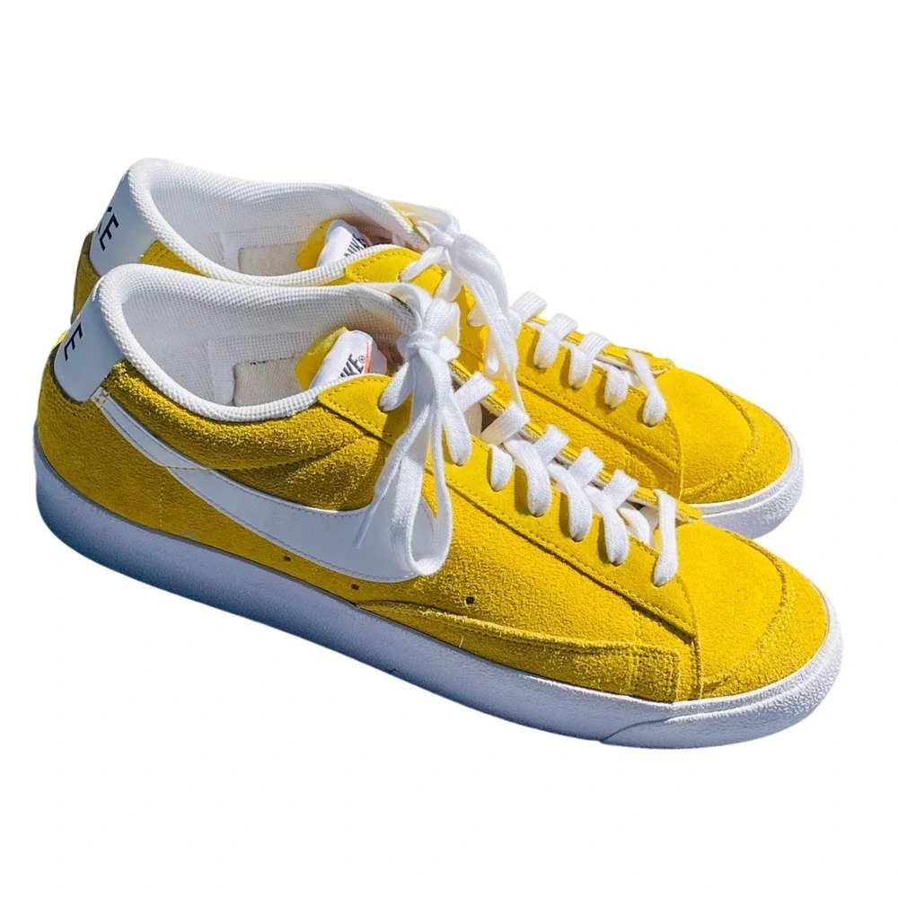 Nike Blazer Low‎ '77 Suede University Gold Yellow DA7254-700 Size 12 Authentic